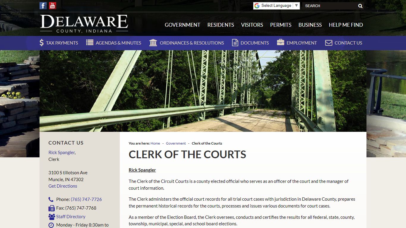 Delaware County, IN / Clerk of the Courts